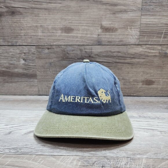 Ameritas Cap Hat Adjustable StrapBack Curved Brim Relaxed Fit Casual Wear - Picture 1 of 9